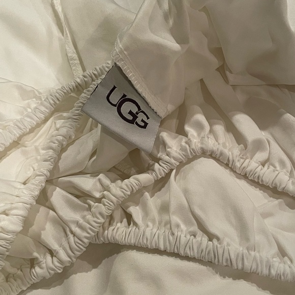 UGG Soft Cream Bedding Twin Flat and Fitted Sheets Pillow case not available. - Picture 1 of 4